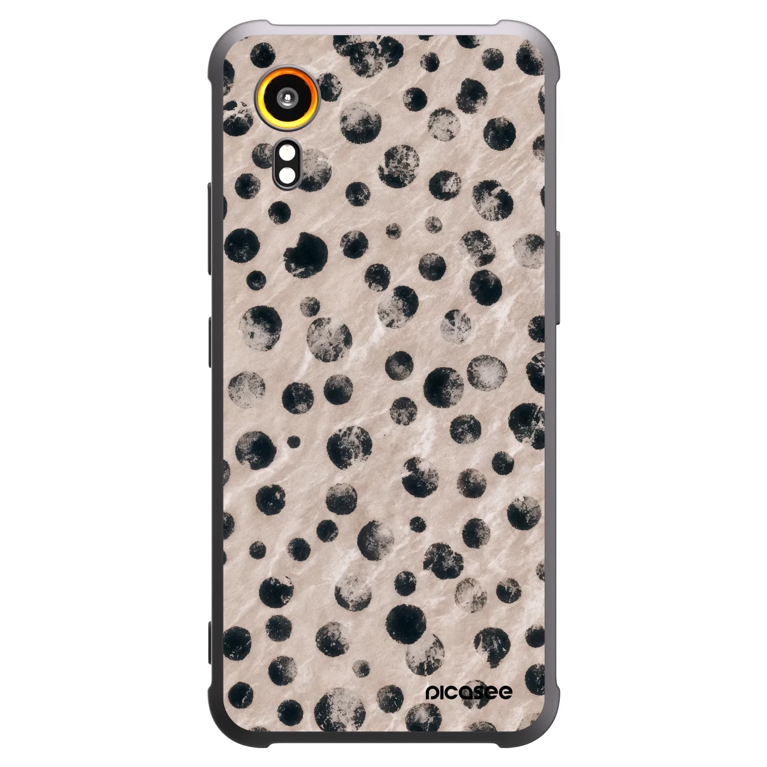 Picasee silikonowe czarne etui na Samsung Galaxy Xcover 7 - Inked