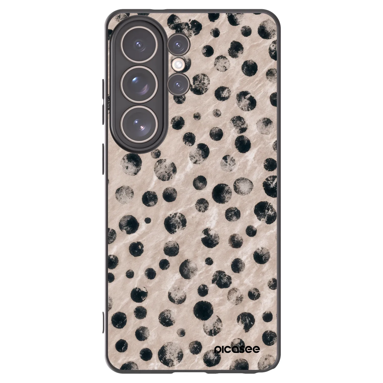 Picasee silikonowe czarne etui na Samsung Galaxy S26 Ultra - Inked