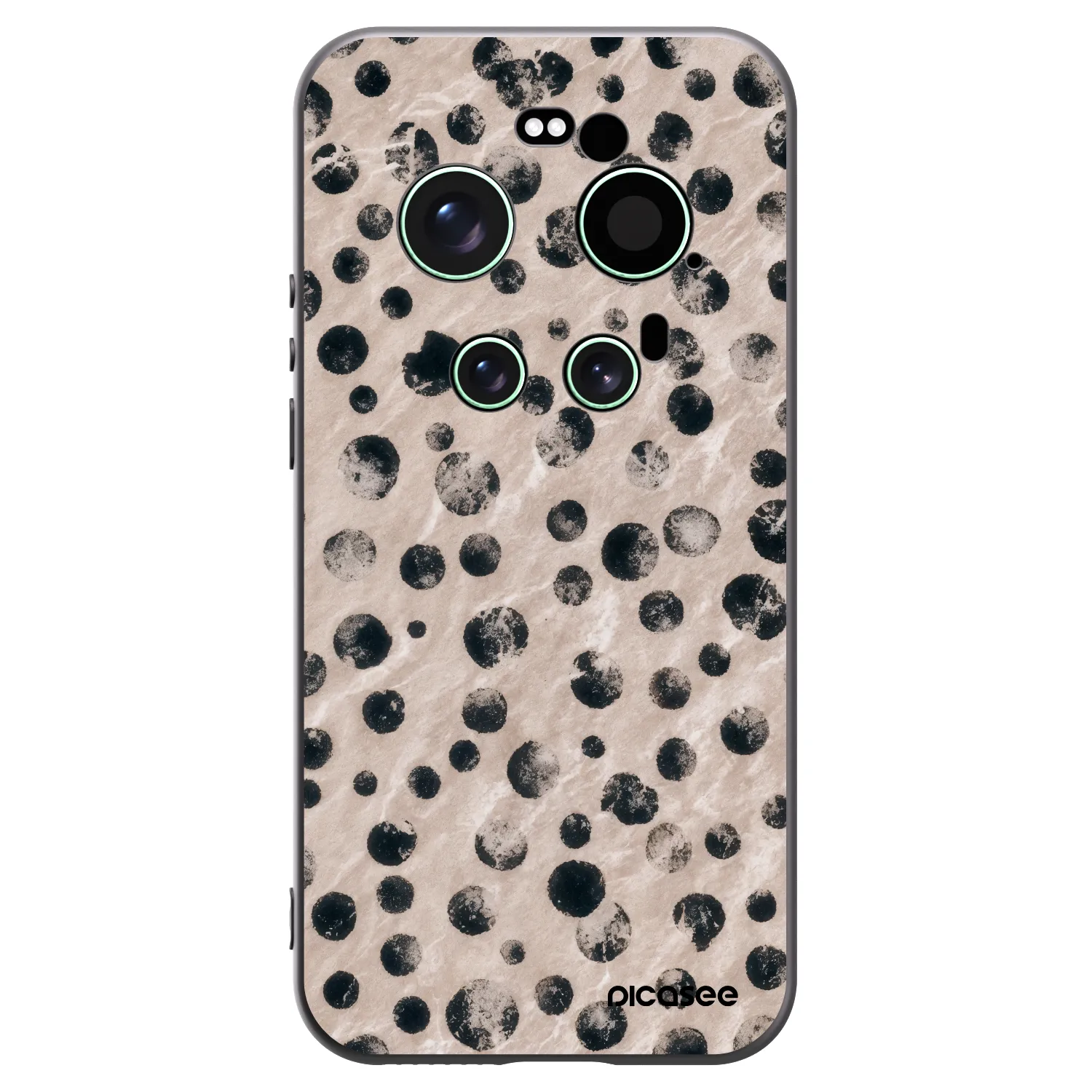 Picasee silikonowe czarne etui na Xiaomi 17 Ultra - Inked