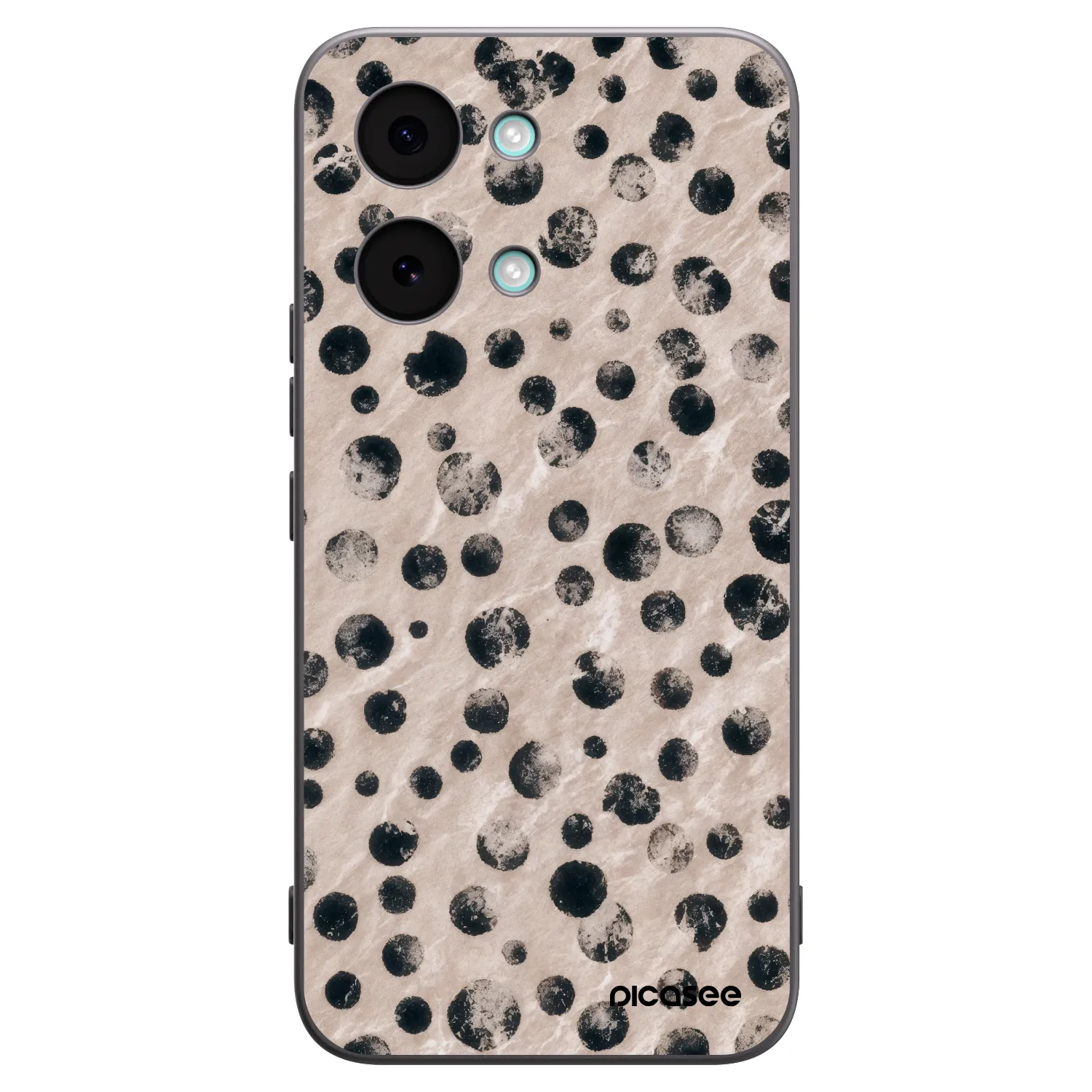 Picasee silikonowe czarne etui na Xiaomi Poco X8 Pro Max - Inked
