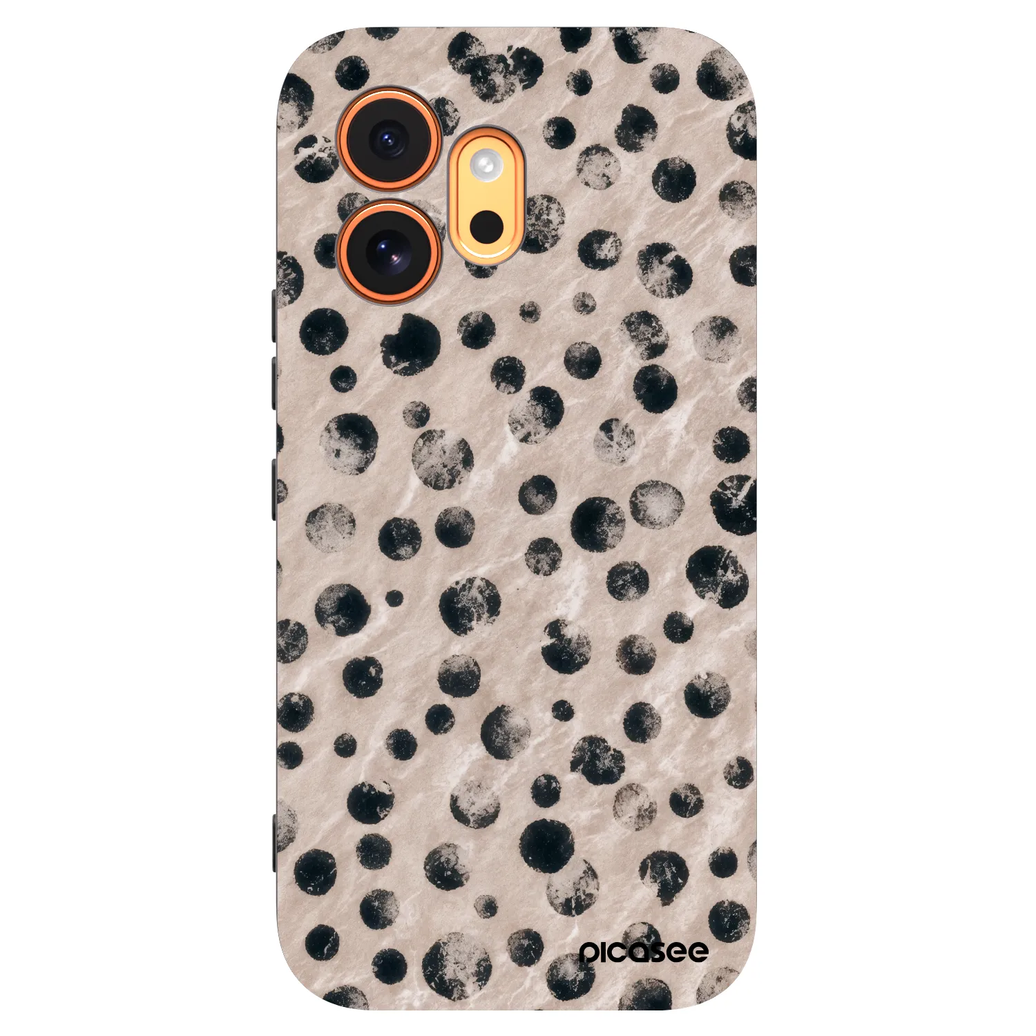 Picasee silikonowe czarne etui na Honor 600 - Inked