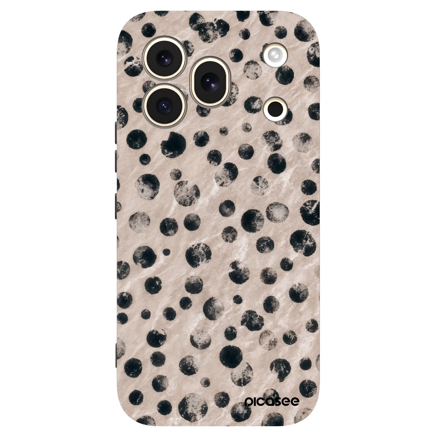 Picasee silikonowe czarne etui na Honor 600 Pro - Inked