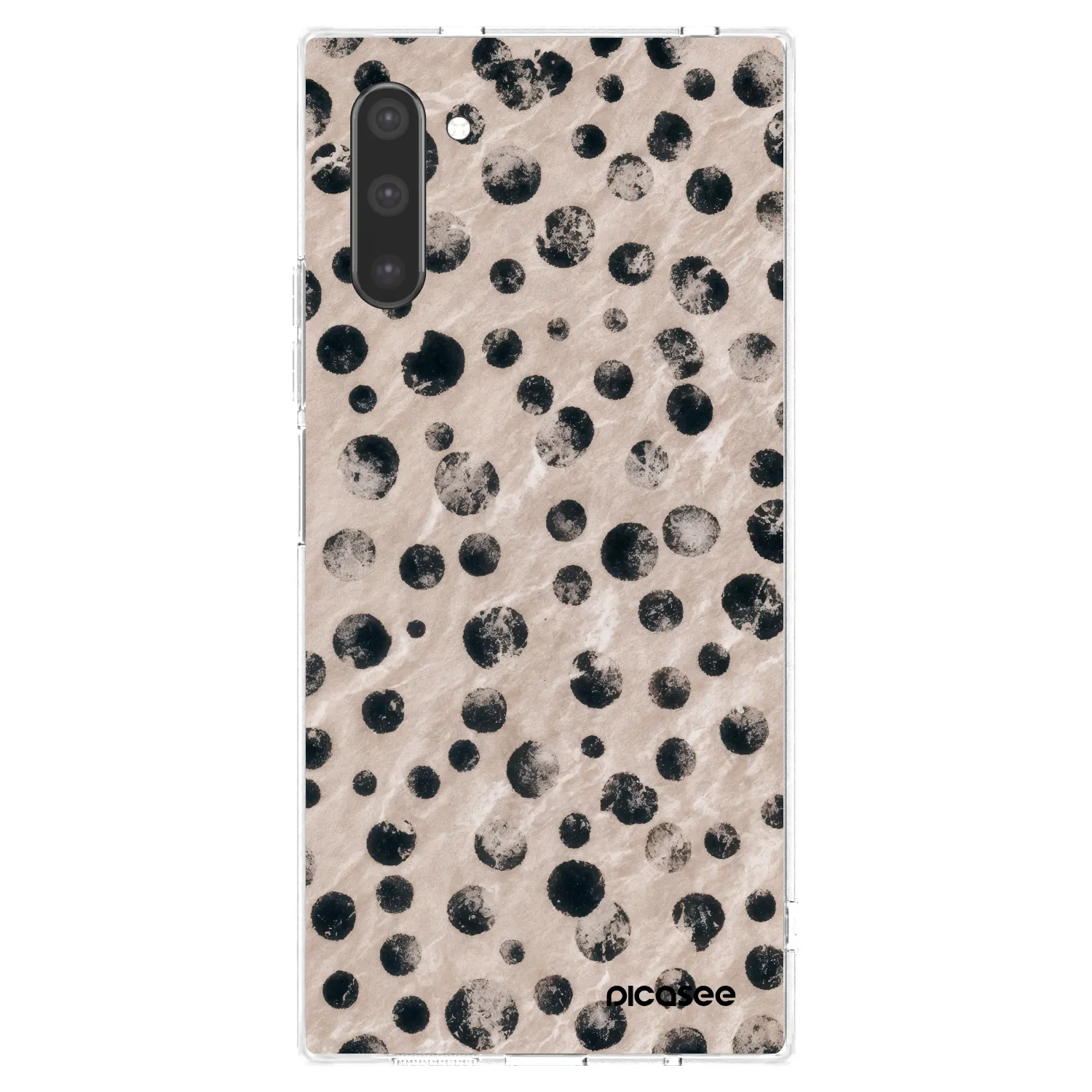 Picasee silikonowe przeźroczyste etui na Samsung Galaxy Note 10 N970F - Inked