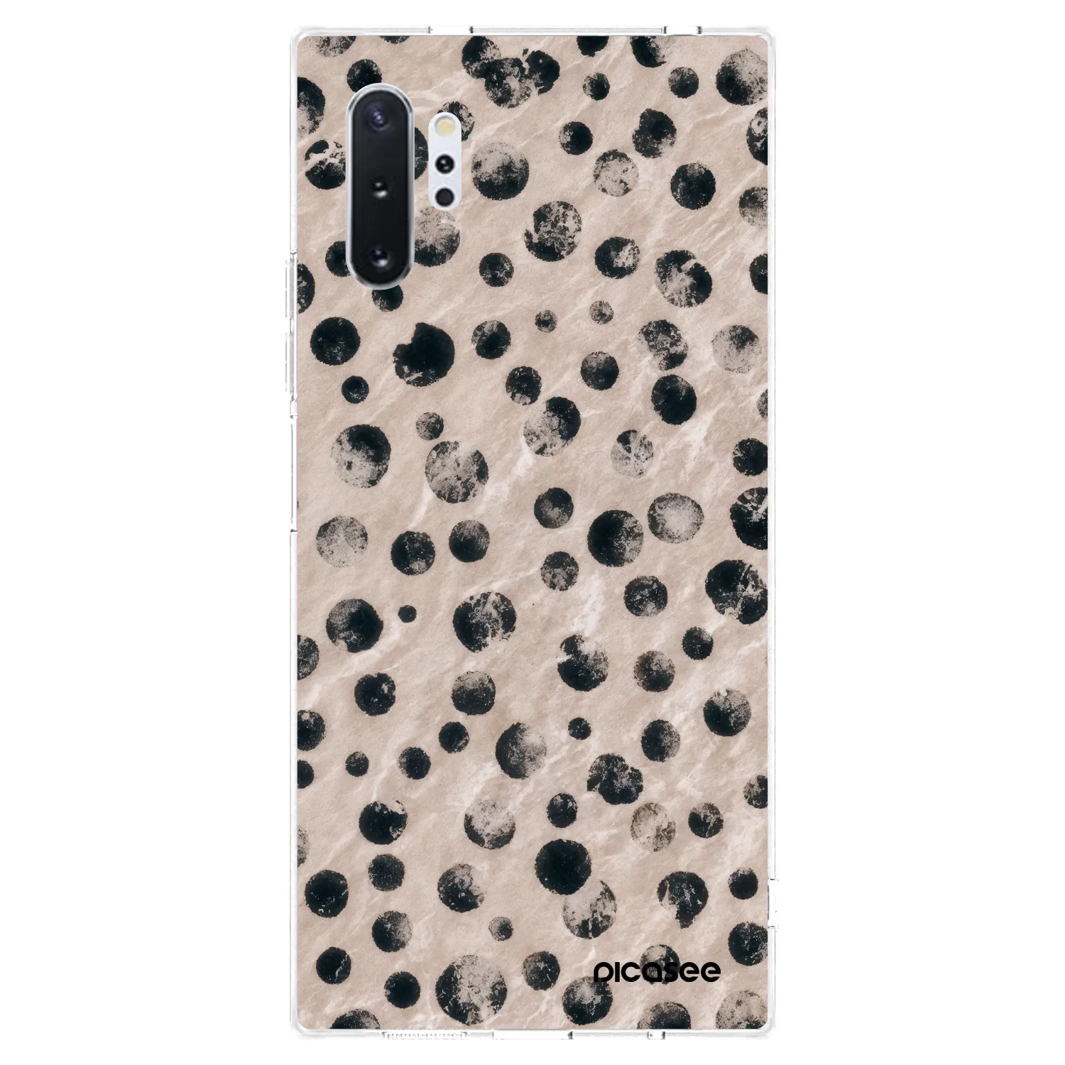 Picasee silikonowe przeźroczyste etui na Samsung Galaxy Note 10+ N975F - Inked