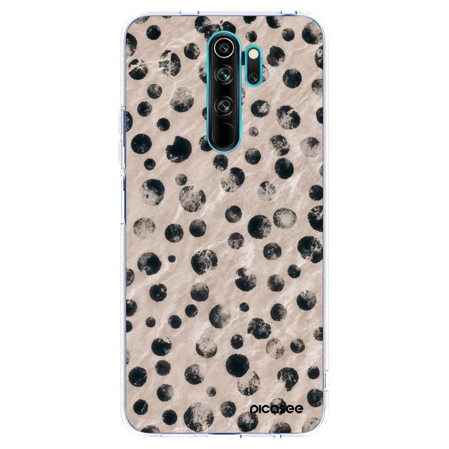 Picasee silikonowe przeźroczyste etui na Xiaomi Redmi Note 8 Pro - Inked