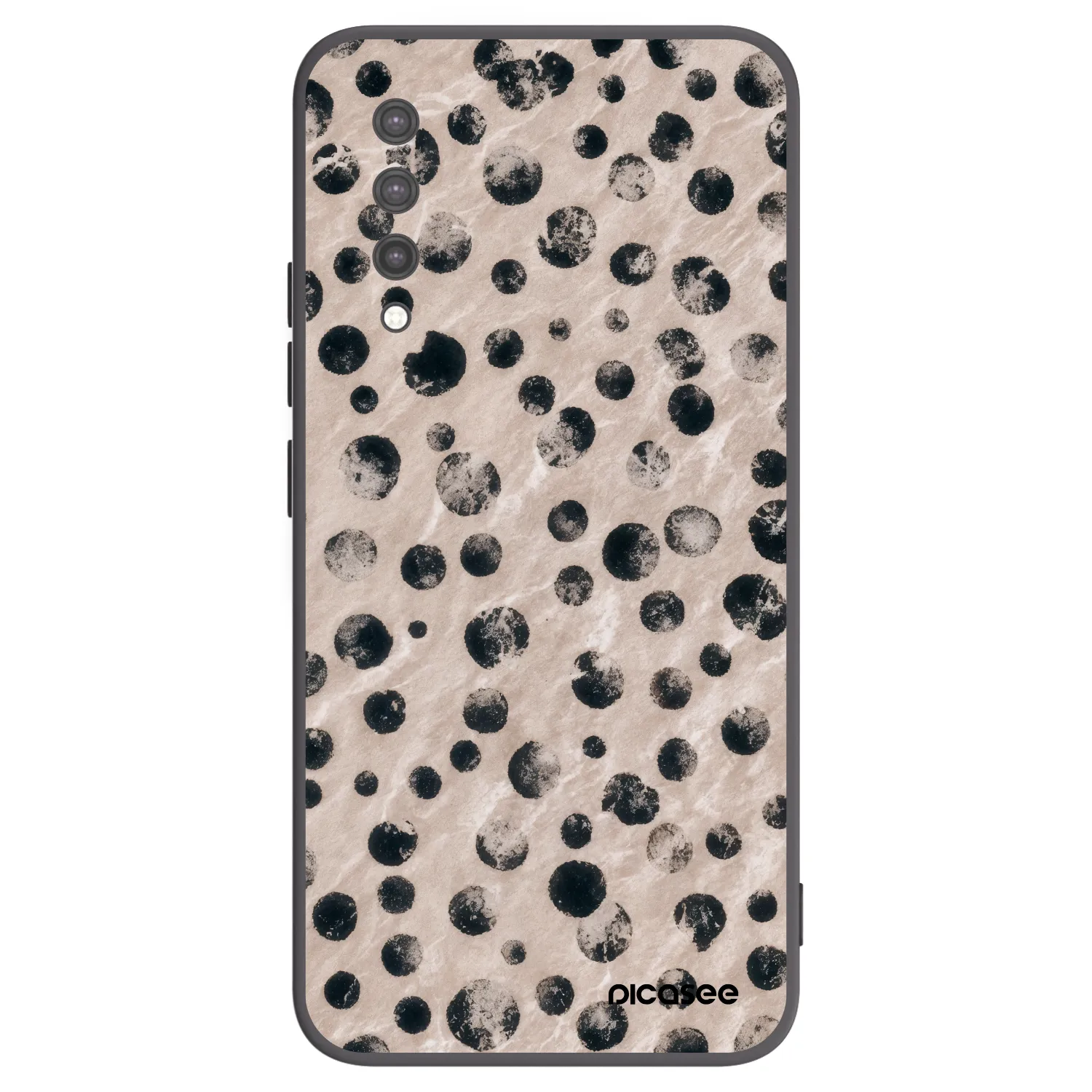 Picasee silikonowe czarne etui na Xiaomi Mi 9 Lite - Inked