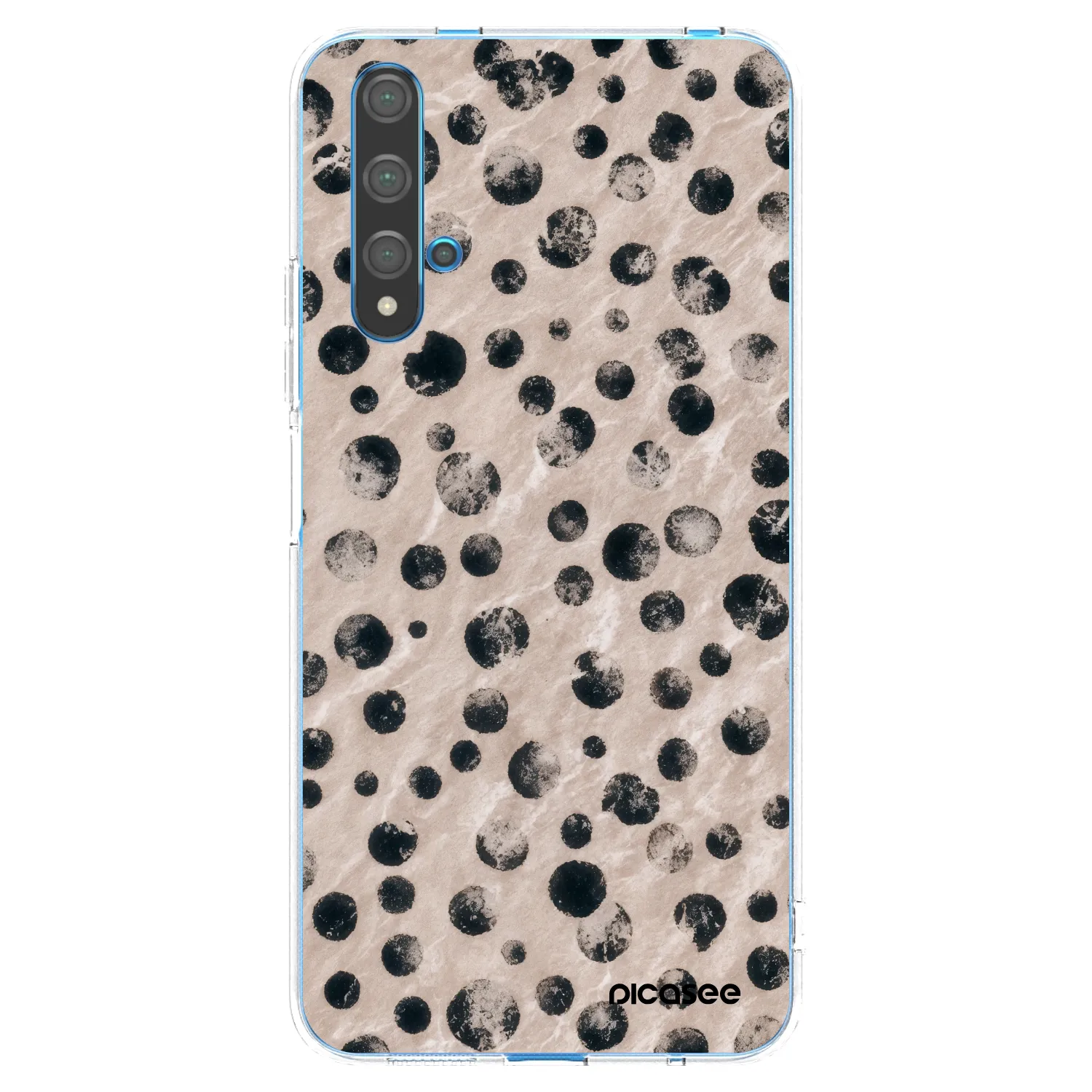 Picasee silikonowe przeźroczyste etui na Huawei Nova 5T - Inked