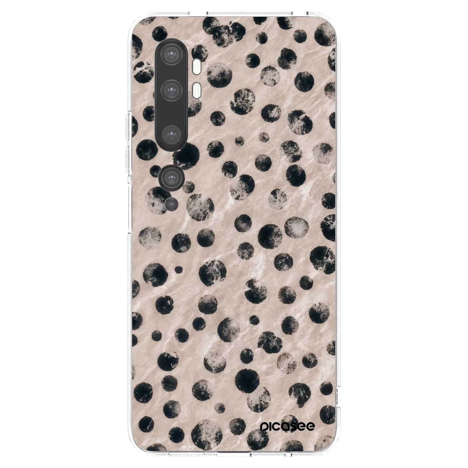 Picasee silikonowe przeźroczyste etui na Xiaomi Mi Note 10 (Pro) - Inked
