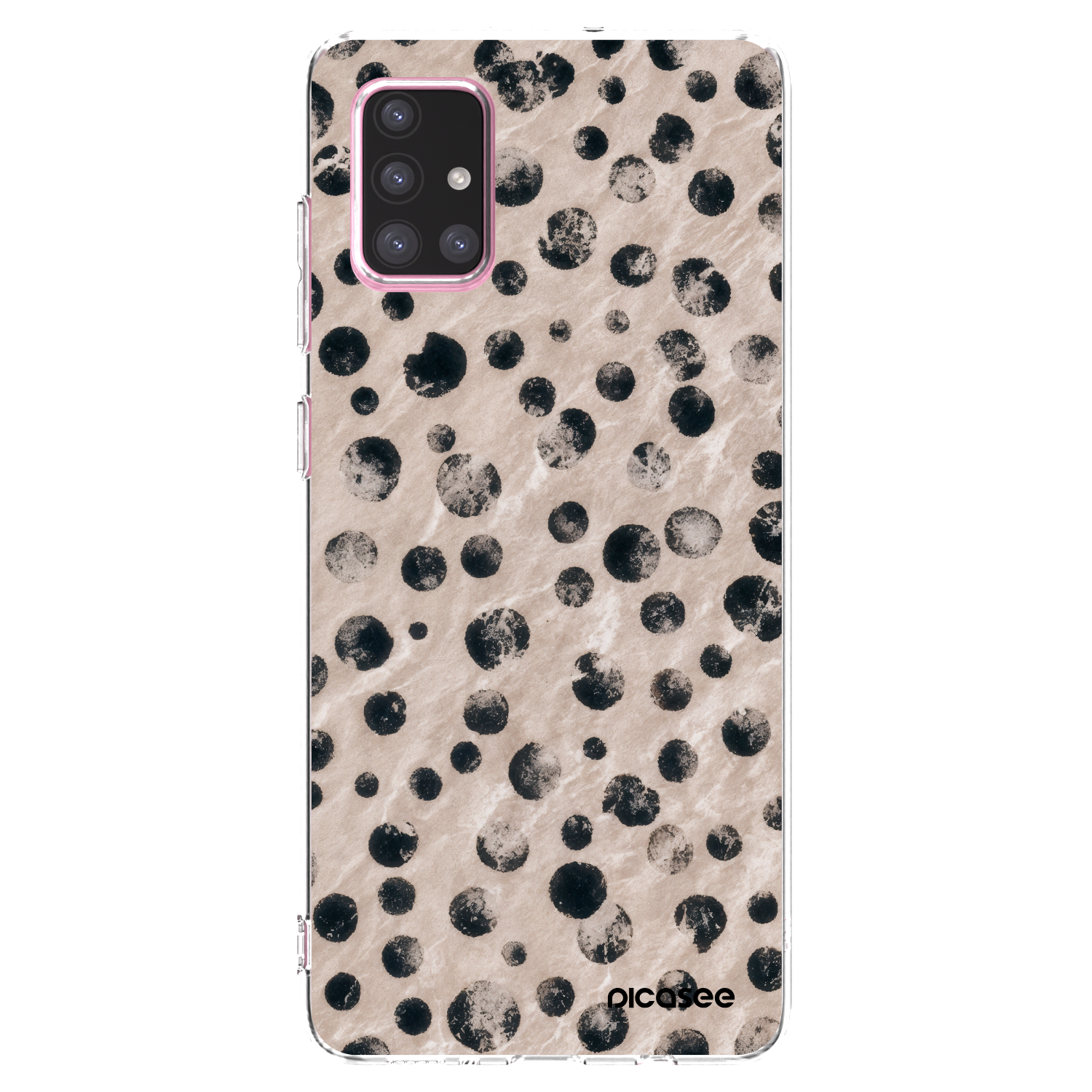 Picasee silikonowe przeźroczyste etui na Samsung Galaxy A71 A715F - Inked