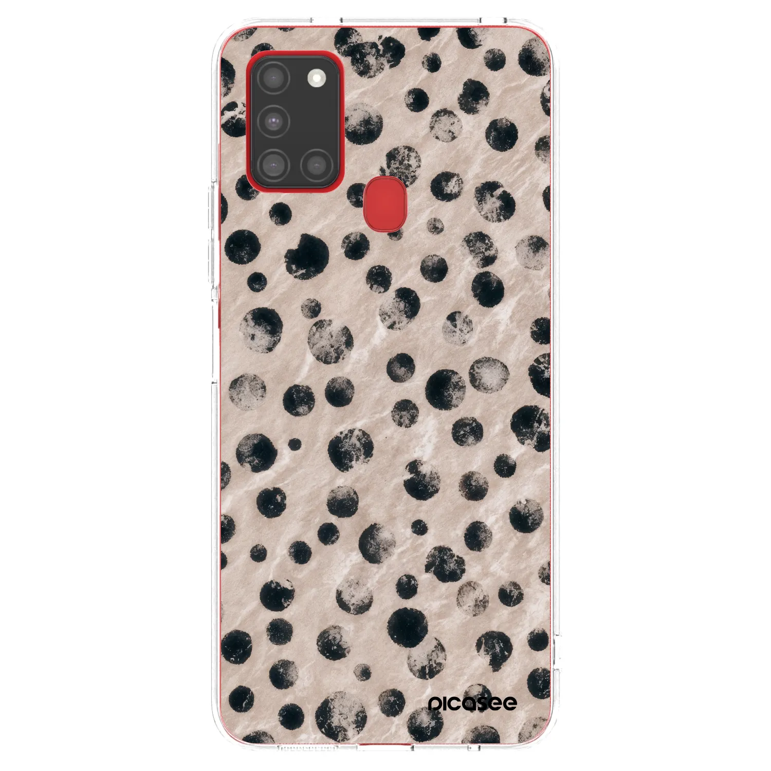 Picasee silikonowe przeźroczyste etui na Samsung Galaxy A21s - Inked