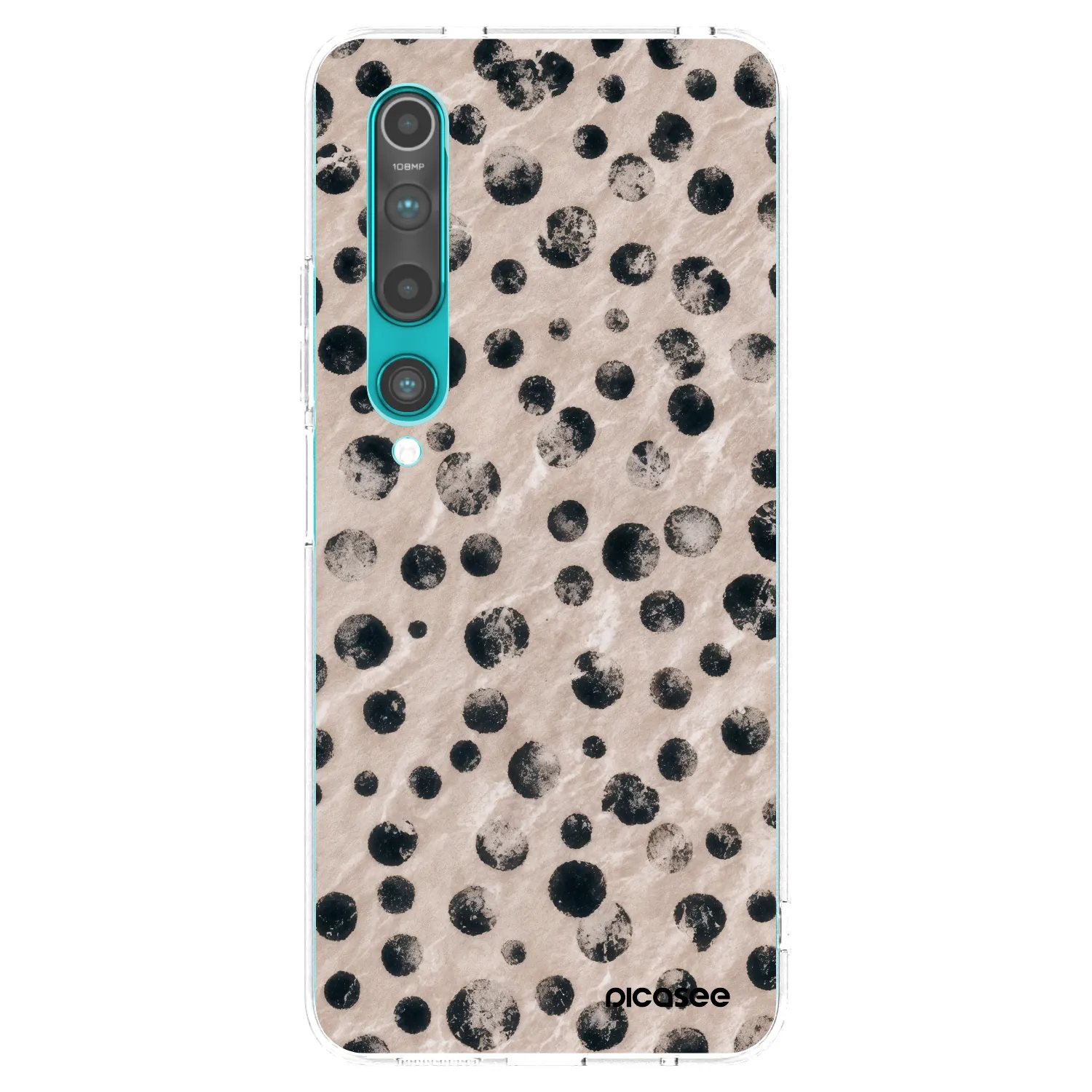 Picasee silikonowe przeźroczyste etui na Xiaomi Mi 10 - Inked