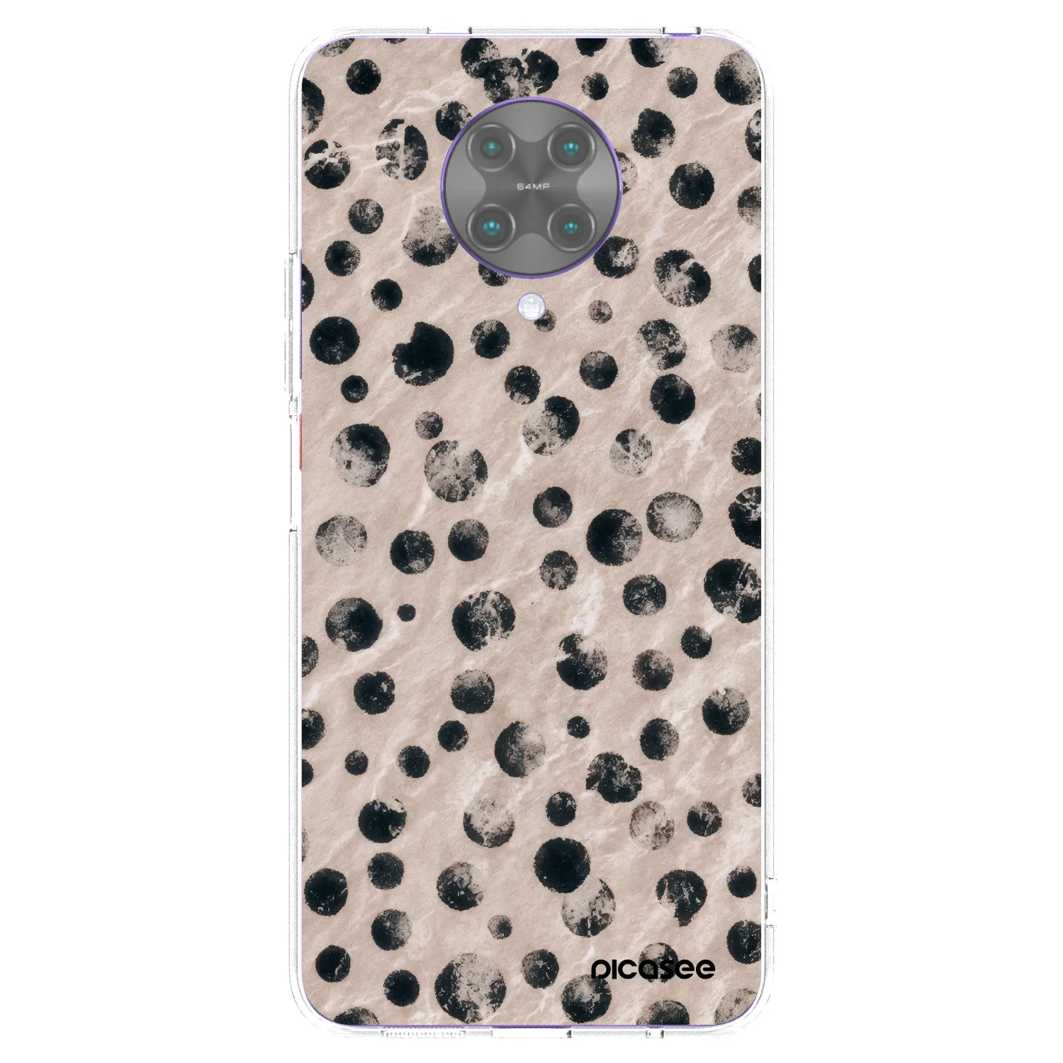 Picasee silikonowe przeźroczyste etui na Xiaomi Poco F2 Pro - Inked
