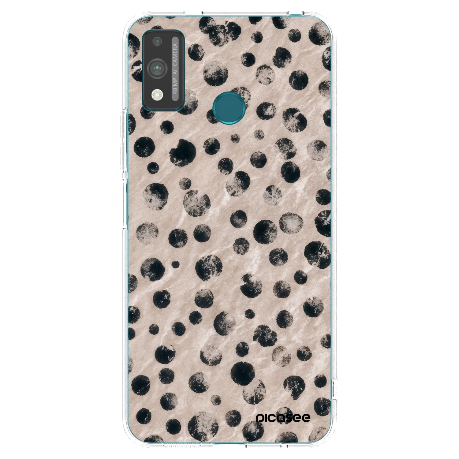 Picasee silikonowe przeźroczyste etui na Honor 9X Lite - Inked