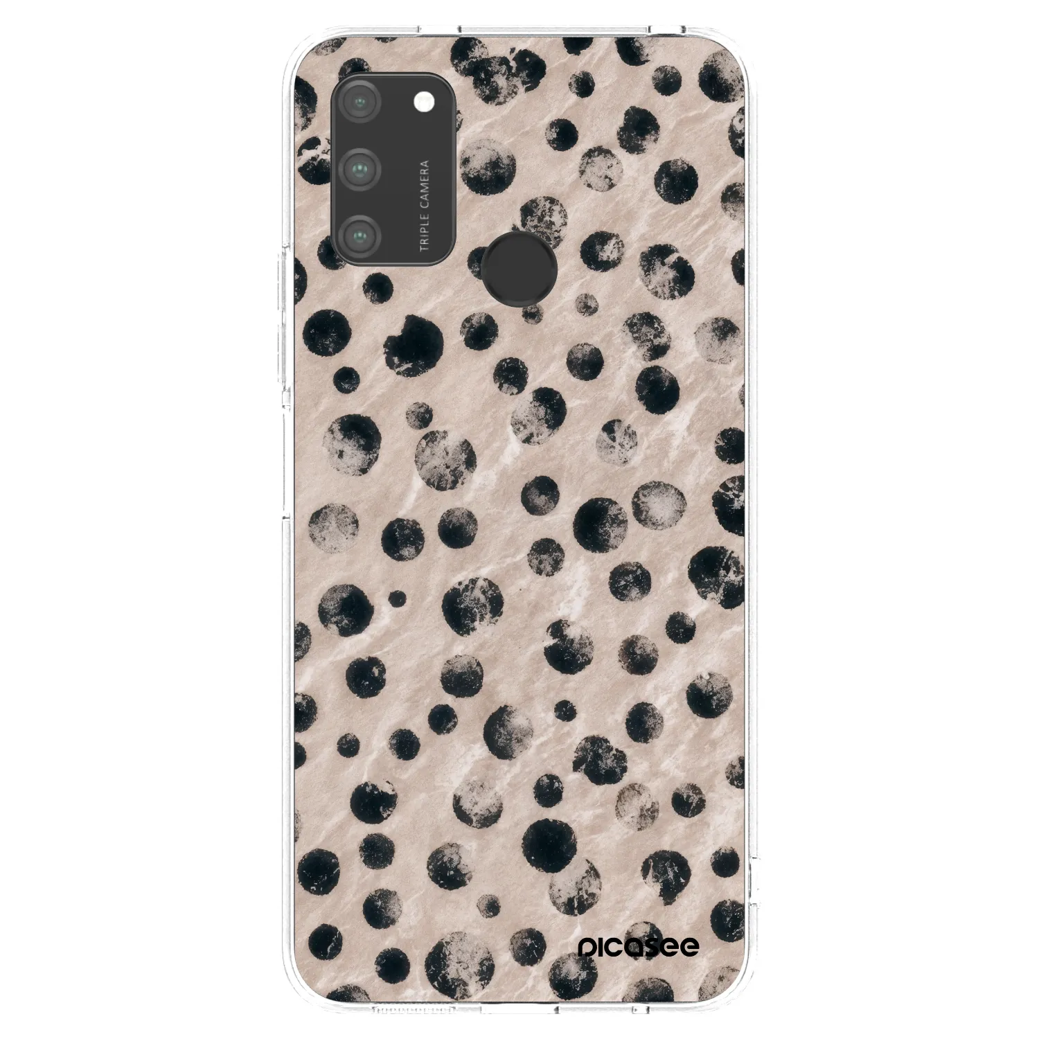 Picasee silikonowe przeźroczyste etui na Honor 9A - Inked