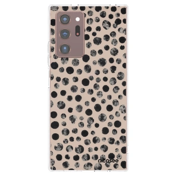 Picasee silikonowe przeźroczyste etui na Samsung Galaxy Note 20 Ultra - Dots