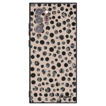 Picasee silikonowe czarne etui na Samsung Galaxy Note 20 Ultra - Dots