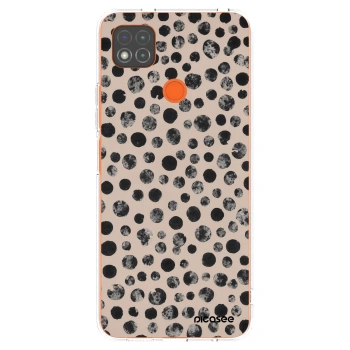 Picasee silikonowe przeźroczyste etui na Xiaomi Redmi 9C - Dots