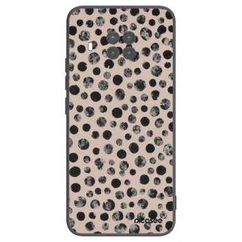 Picasee silikonowe czarne etui na Xiaomi Mi 10T Lite - Dots