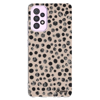 Picasee silikonowe przeźroczyste etui na Samsung Galaxy A32 5G A326B - Dots