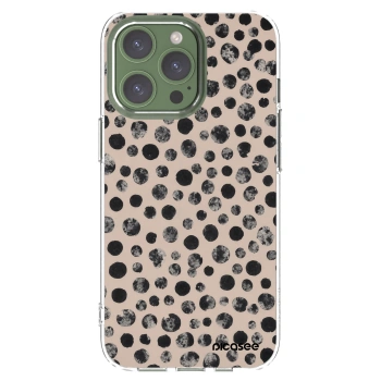 Picasee silikonowe przeźroczyste etui na Apple iPhone 13 Pro - Dots