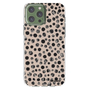 Picasee silikonowe przeźroczyste etui na Apple iPhone 13 Pro Max - Dots