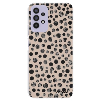 Picasee silikonowe przeźroczyste etui na Samsung Galaxy A32 4G SM-A325F - Dots