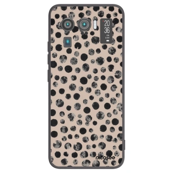 Picasee silikonowe czarne etui na Xiaomi Mi 11 Ultra - Dots
