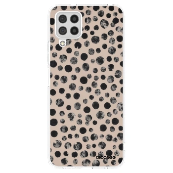 Picasee silikonowe przeźroczyste etui na Samsung Galaxy A22 A225F 4G - Dots