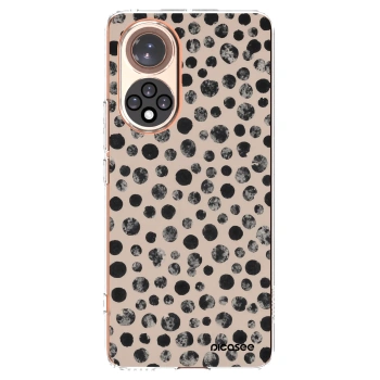 Picasee silikonowe przeźroczyste etui na Honor 50 5G - Dots
