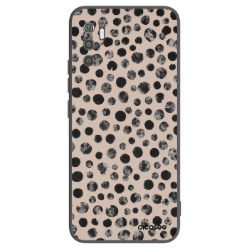 Picasee silikonowe czarne etui na Xiaomi Poco M3 Pro 5G - Dots