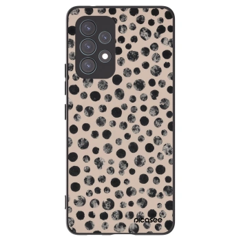 Picasee silikonowe czarne etui na Samsung Galaxy A53 5G A536 - Dots