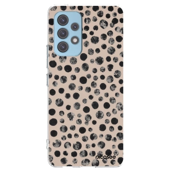 Picasee silikonowe przeźroczyste etui na Samsung Galaxy A53 5G A536 - Dots