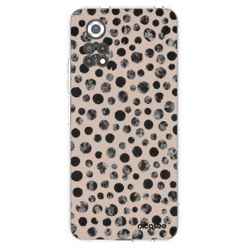 Picasee silikonowe przeźroczyste etui na Xiaomi Poco X4 Pro 5G - Dots