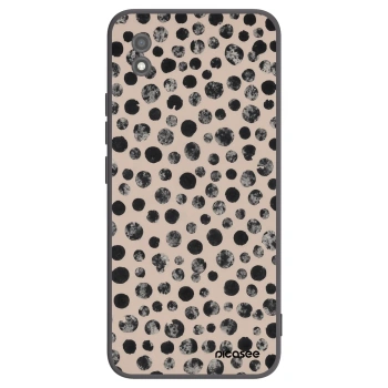 Picasee silikonowe czarne etui na Realme C11 (2021) - Dots