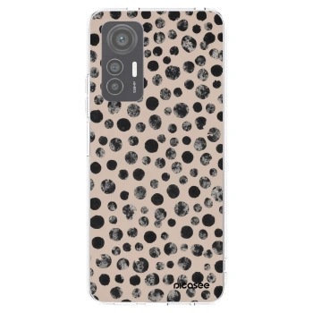 Picasee silikonowe przeźroczyste etui na Xiaomi 12 Lite - Dots