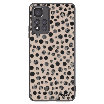 Picasee silikonowe czarne etui na Xiaomi Redmi Note 11 Pro+ 5G - Dots