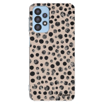 Picasee silikonowe przeźroczyste etui na Samsung Galaxy A23 A235F 4G - Dots