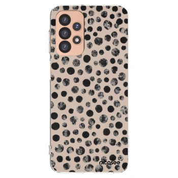 Picasee silikonowe przeźroczyste etui na Samsung Galaxy A23 A236B 5G - Dots