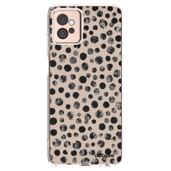 Picasee silikonowe przeźroczyste etui na Motorola Moto G32 - Dots