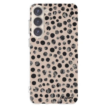 Picasee silikonowe przeźroczyste etui na Samsung Galaxy S23+ 5G - Dots