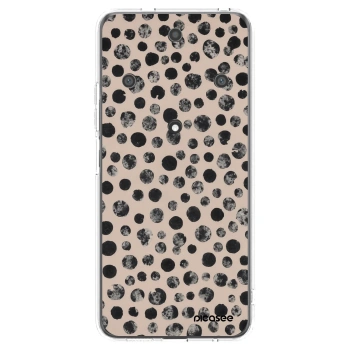 Picasee silikonowe przeźroczyste etui na Honor Magic5 Lite 5G - Dots