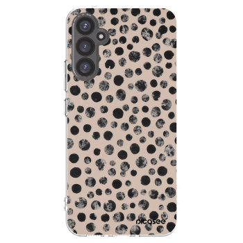 Picasee silikonowe przeźroczyste etui na Samsung Galaxy A34 5G A346B - Dots