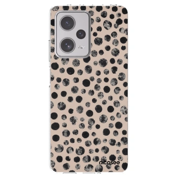 Picasee silikonowe przeźroczyste etui na Xiaomi Redmi Note 12 Pro+ 5G - Dots