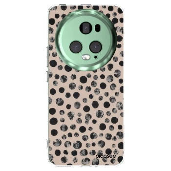 Picasee silikonowe przeźroczyste etui na Honor Magic5 Pro - Dots
