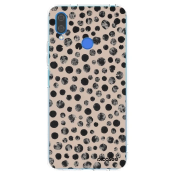 Picasee silikonowe przeźroczyste etui na Huawei Nova 3i - Dots