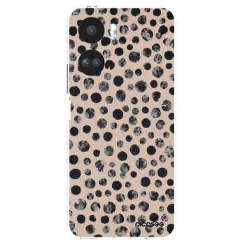 Picasee silikonowe przeźroczyste etui na Honor 90 Lite 5G - Dots