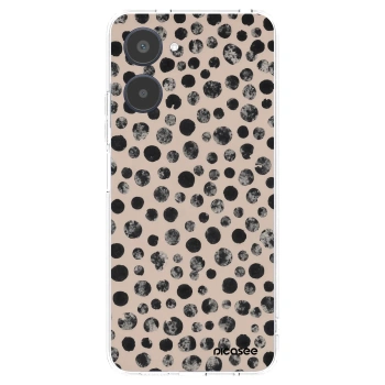 Picasee silikonowe przeźroczyste etui na Realme 10 4G - Dots