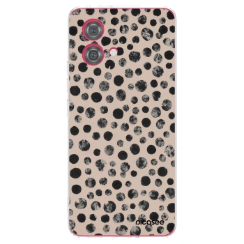 Picasee silikonowe przeźroczyste etui na Motorola Moto G84 5G - Dots