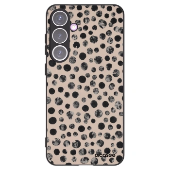 Picasee silikonowe czarne etui na Samsung Galaxy S24+ S926B 5G - Dots