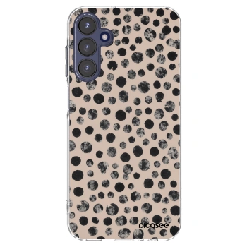 Picasee silikonowe przeźroczyste etui na Samsung Galaxy A15 A155F 4G - Dots